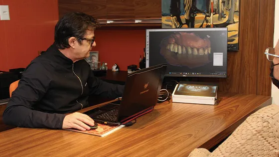 Seu dente de volta à forma perfeita com cuidado e precisão